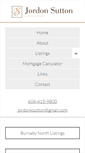 Mobile Screenshot of jordonsutton.com